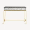 Storage Consoles<Fornasetti Console With Drawer Architettura White/Black