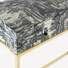 Storage Consoles<Fornasetti Console With Drawer Giardino Settecentesco Blue/Ivory