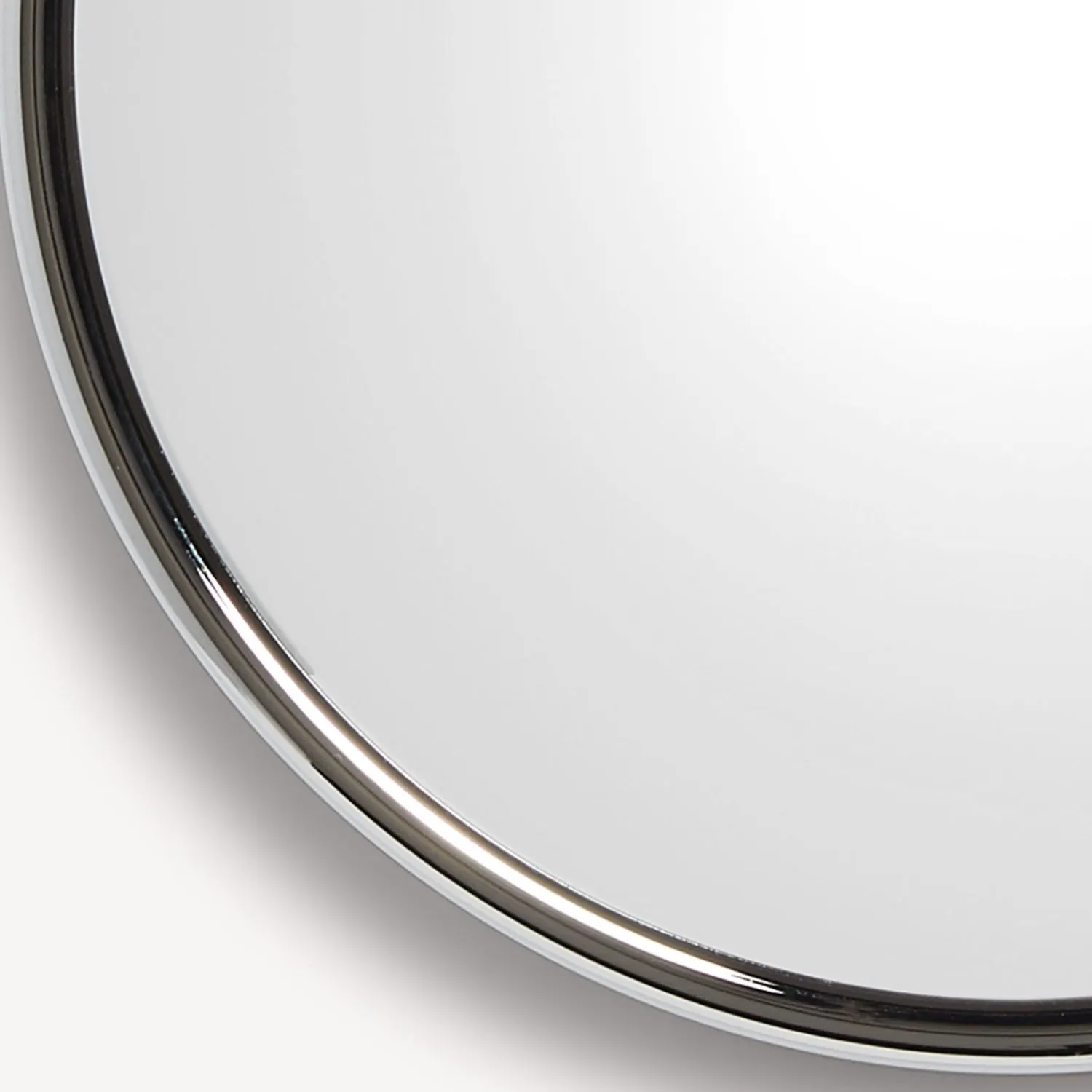 Design Mirrors<Fornasetti Convex Magic Mirror With Chromed Frame Silver