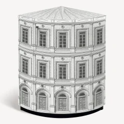 Cabinets<Fornasetti Corner Cabinet Architettura White/Black