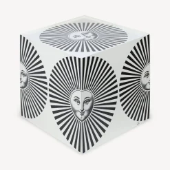Cabinets<Fornasetti Cube With Drawer Sole Raggiante White/Black