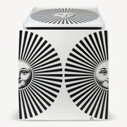 Cabinets<Fornasetti Cube With Drawer Sole Raggiante White/Black