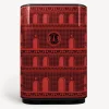 Curved Cabinets<Fornasetti Curved Cabinet Facciata Quattrocentesca Red/Black