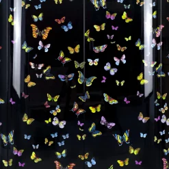 Curved Cabinets<Fornasetti Curved Cabinet Farfalle Multicolour