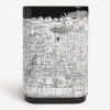 Curved Cabinets<Fornasetti Curved Cabinet Gerusalemme White/Black