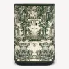Curved Cabinets<Fornasetti Curved Cabinet Giardino Settecentesco Ivory/Green