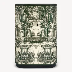 Curved Cabinets<Fornasetti Curved Cabinet Giardino Settecentesco Ivory/Green