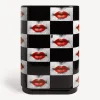 Curved Cabinets<Fornasetti Curved Cabinet Kiss White/Black/Red