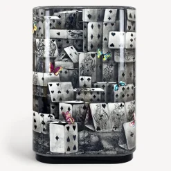 Curved Cabinets<Fornasetti Curved Cabinet Notturno Multicolour