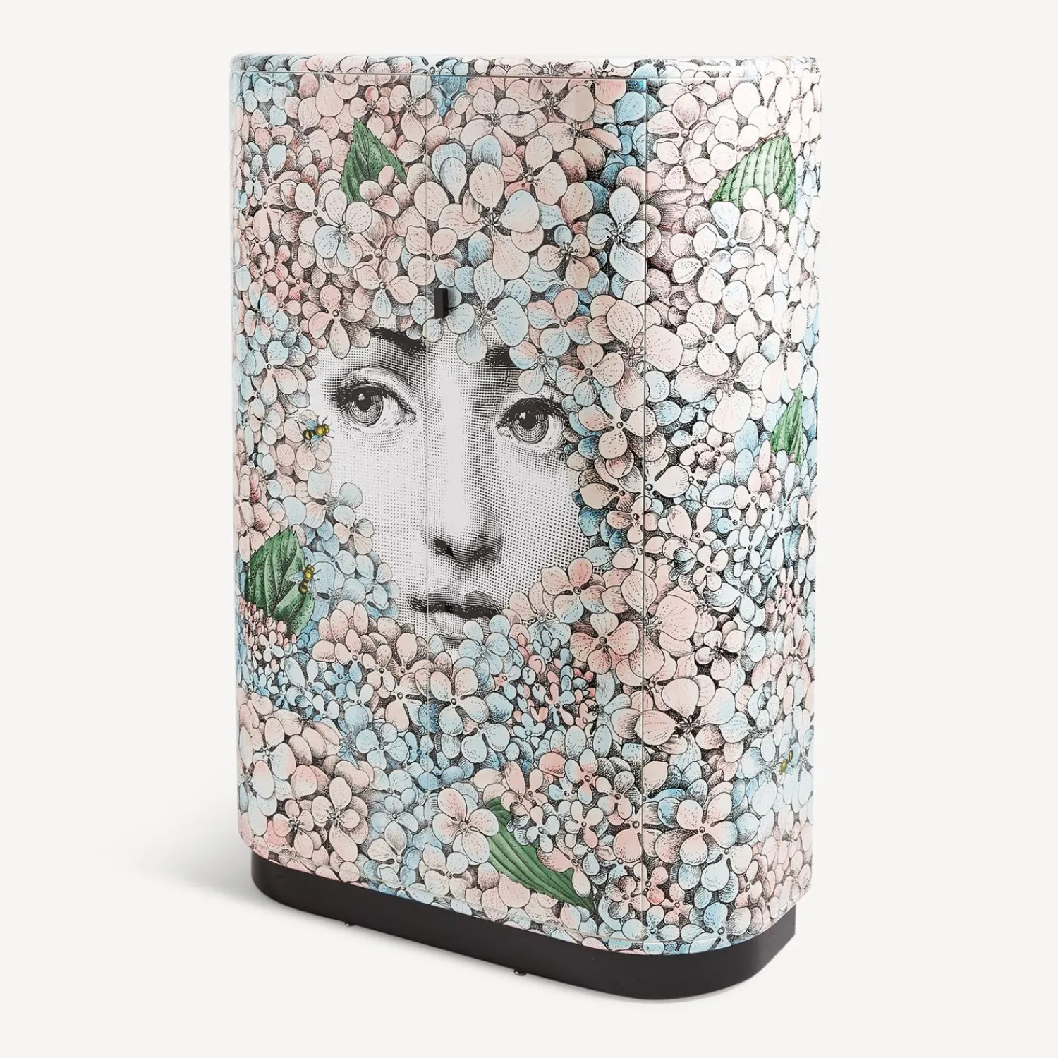 Curved Cabinets<Fornasetti Curved Cabinet Ortensia Multicolour