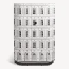 Curved Cabinets<Fornasetti Curved Cabinet Palazzo White/Black