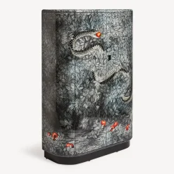 Curved Cabinets<Fornasetti Curved Cabinet Peccato Originale Multicolour