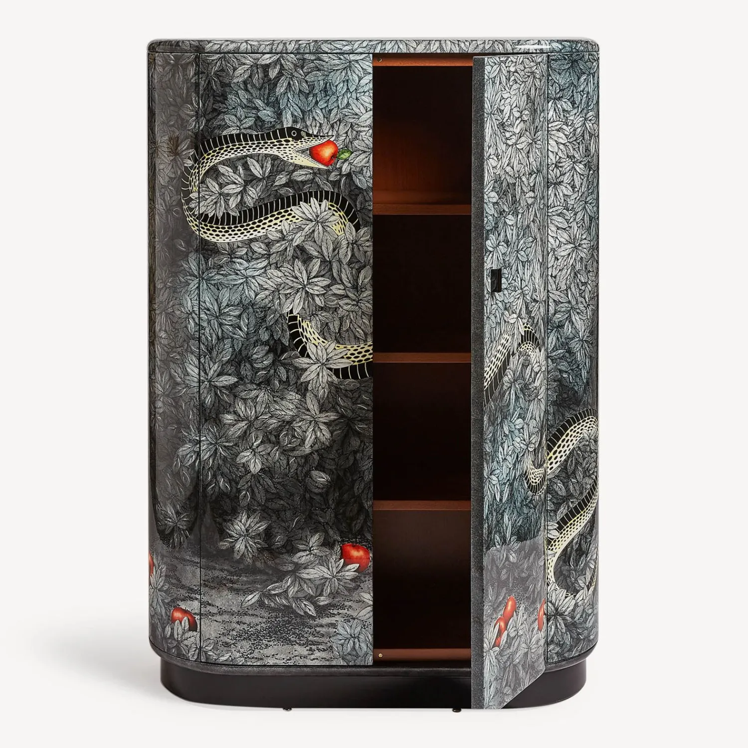 Curved Cabinets<Fornasetti Curved Cabinet Peccato Originale Multicolour