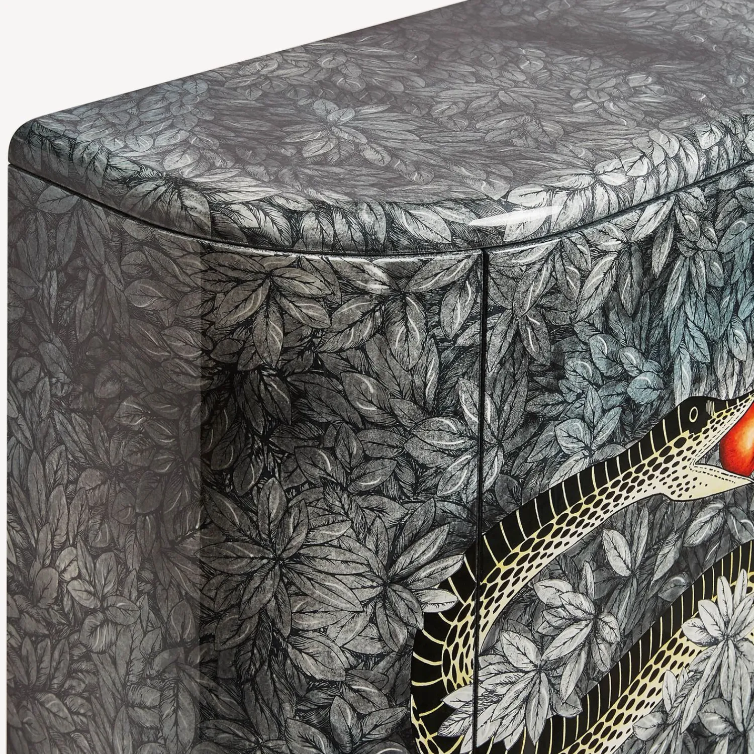 Curved Cabinets<Fornasetti Curved Cabinet Peccato Originale Multicolour