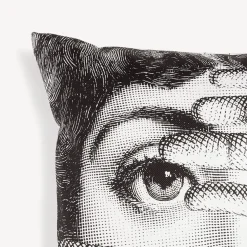 Cushions<Fornasetti Cushion Abbaglio White/Black