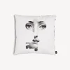 Cushions<Fornasetti Cushion Chiave E Serratura White/Black
