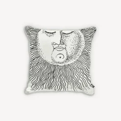 Cushions<Fornasetti Cushion Solingo White/Black