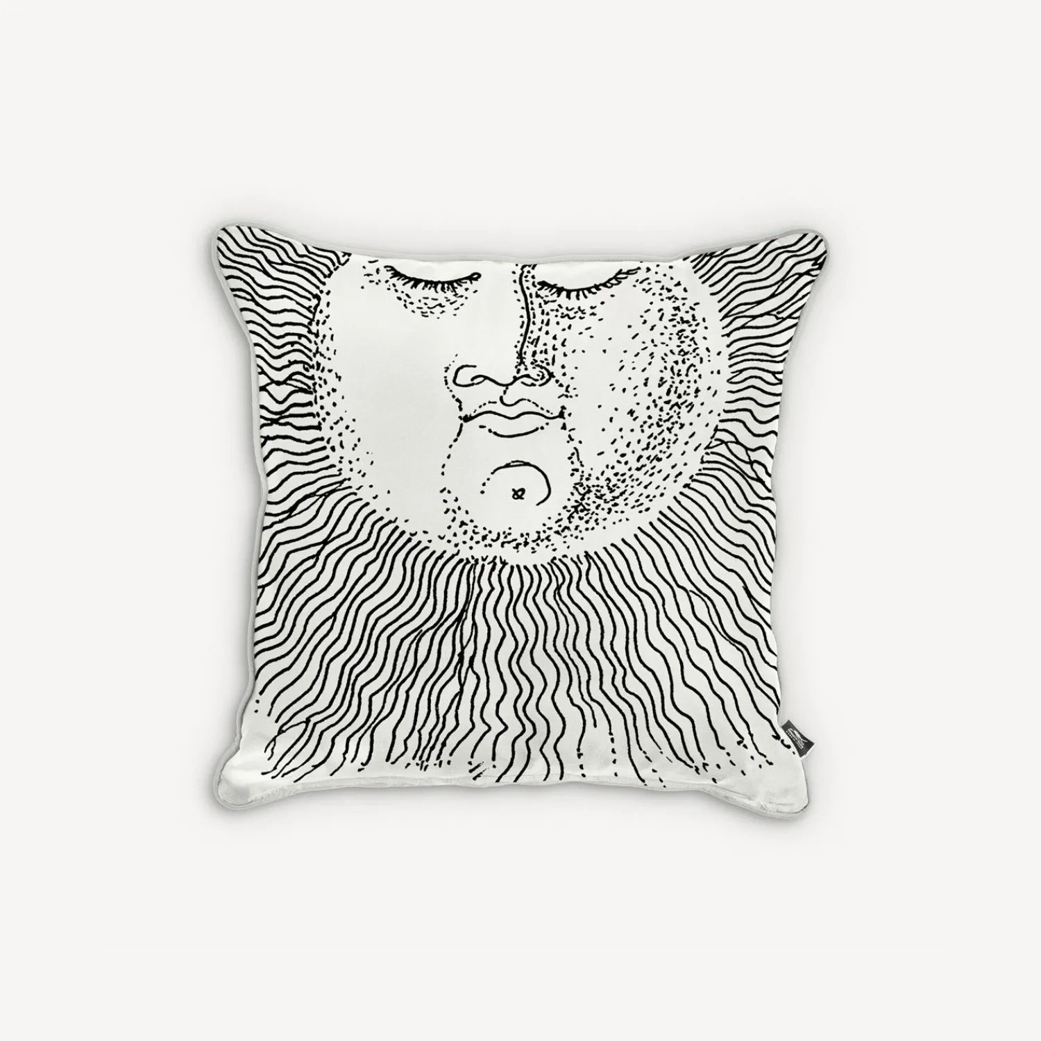 Cushions<Fornasetti Cushion Solingo White/Black