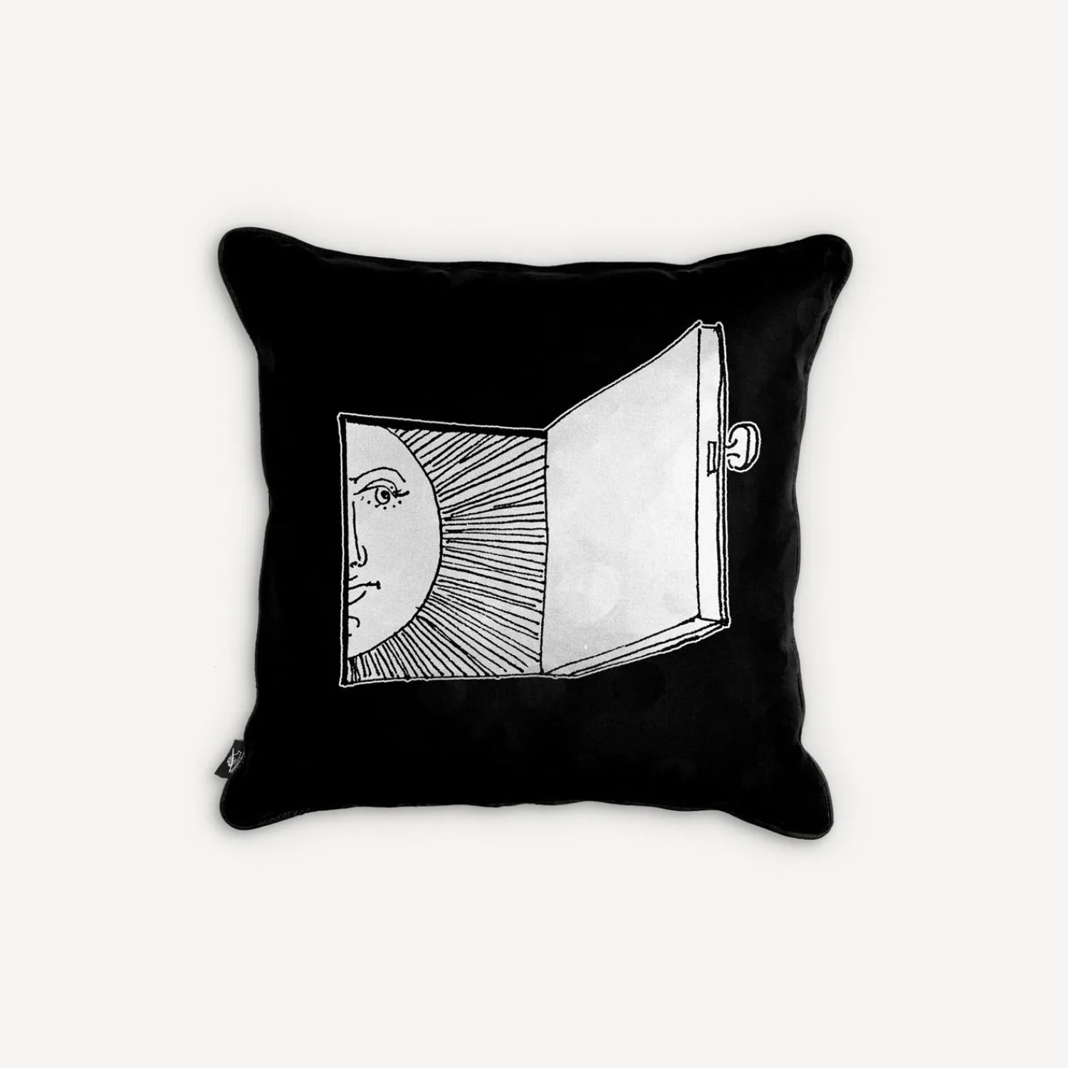 Cushions<Fornasetti Cushion Solingo White/Black