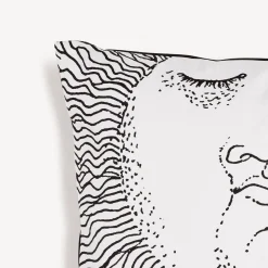 Cushions<Fornasetti Cushion Solingo White/Black