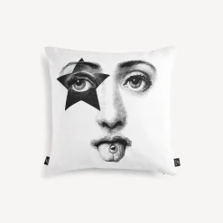 Cushions<Fornasetti Cushion Tema E Variazioni N.381 White/Black