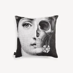 Cushions<Fornasetti Cushion Tema E Variazioni N.288 White/Black