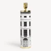 Lamps And Lampshades<Fornasetti Cylindrical Lamp Base Architettura White/Black