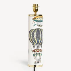 Lamps And Lampshades<Fornasetti Cylindrical Lamp Base Palloni Multicolour