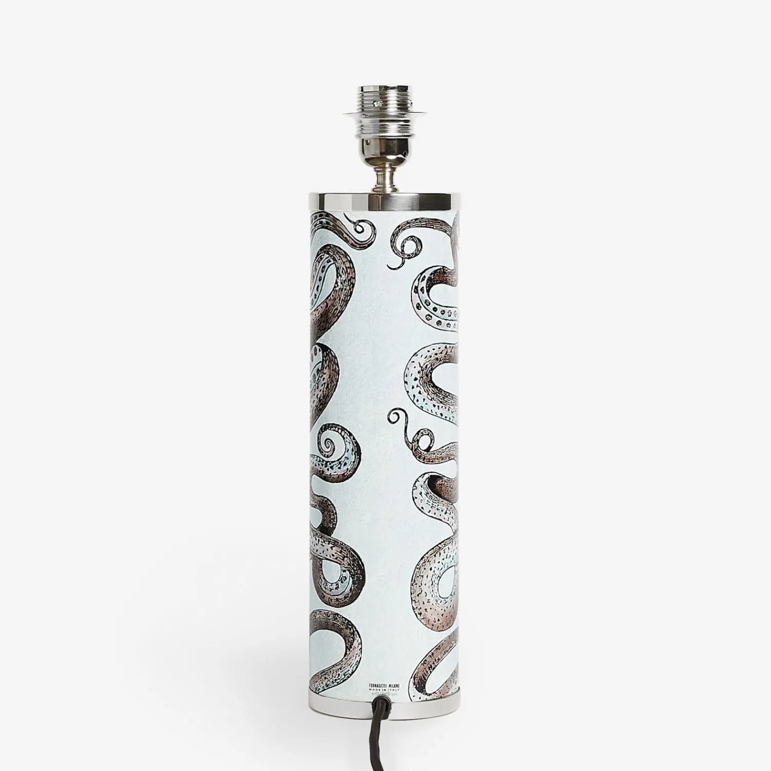 Lamps And Lampshades<Fornasetti Cylindrical Lamp Base Polipo Multicolour