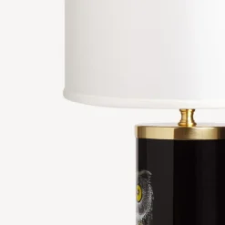 Lamps And Lampshades<Fornasetti Cylindrical Lampshade White
