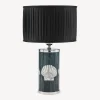 Lamps And Lampshades<Fornasetti Cylindrical Lampshade In Pleated Fabric Black