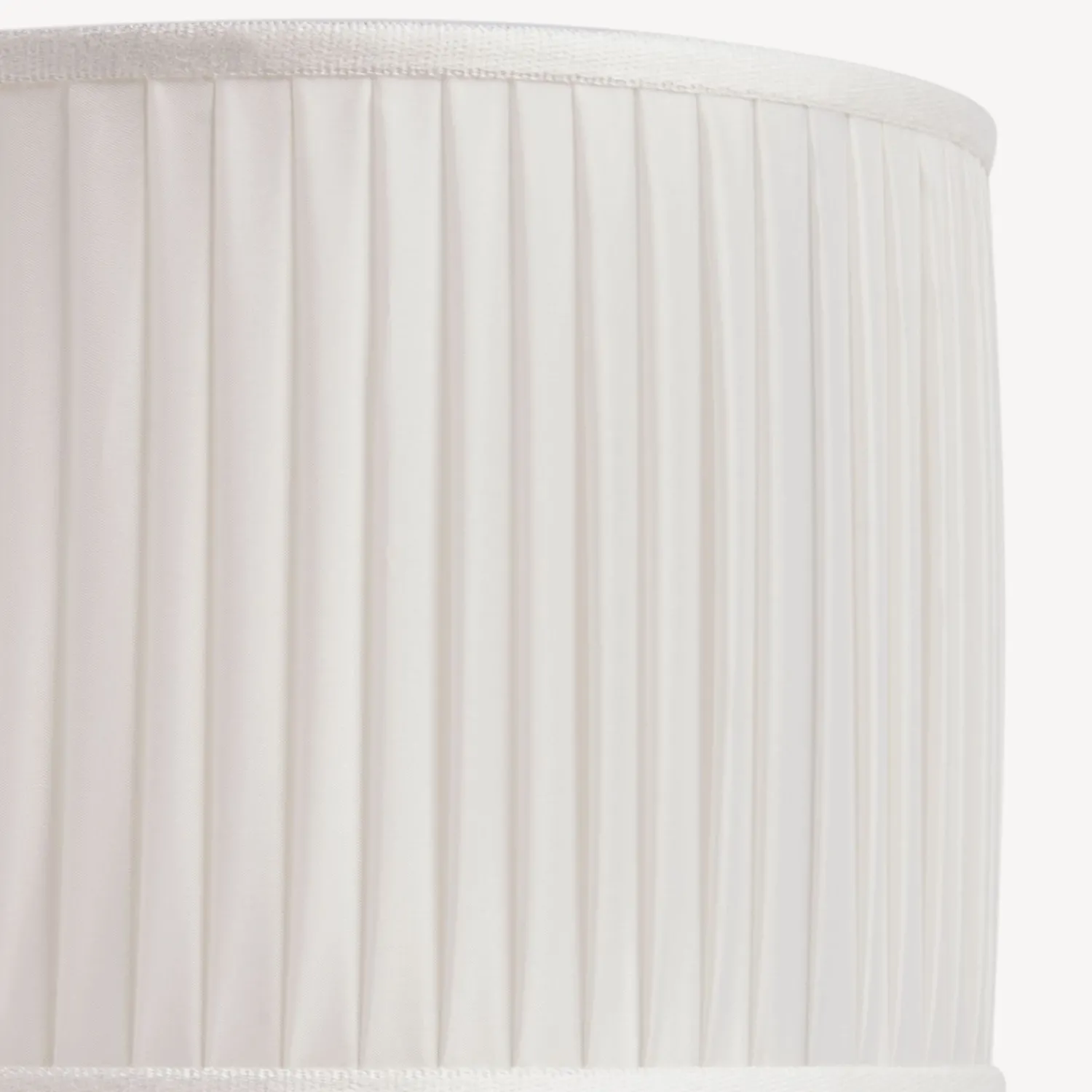 Lamps And Lampshades<Fornasetti Cylindrical Lampshade In Pleated Fabric White