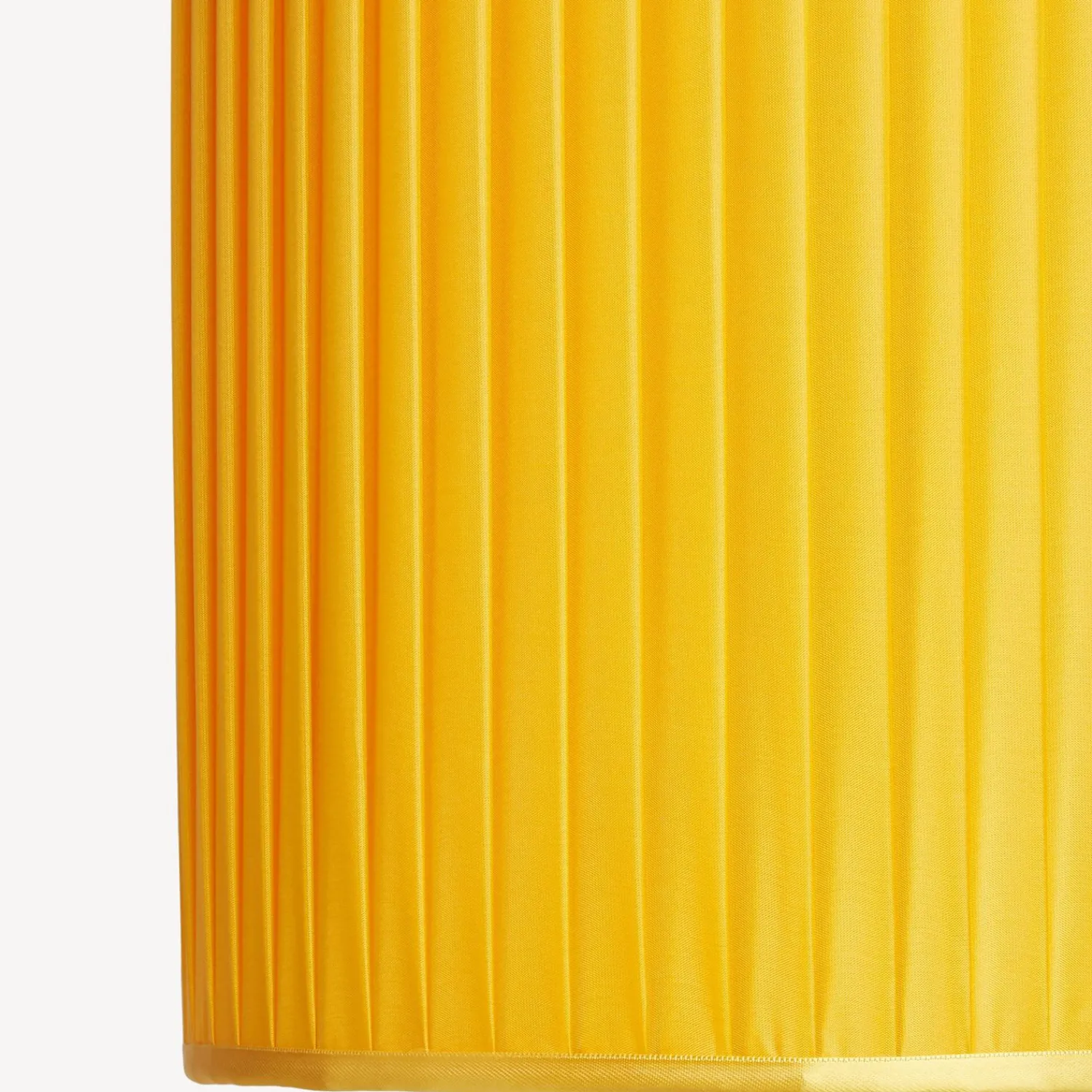 Lamps And Lampshades<Fornasetti Cylindrical Pleated Lampshade Yellow