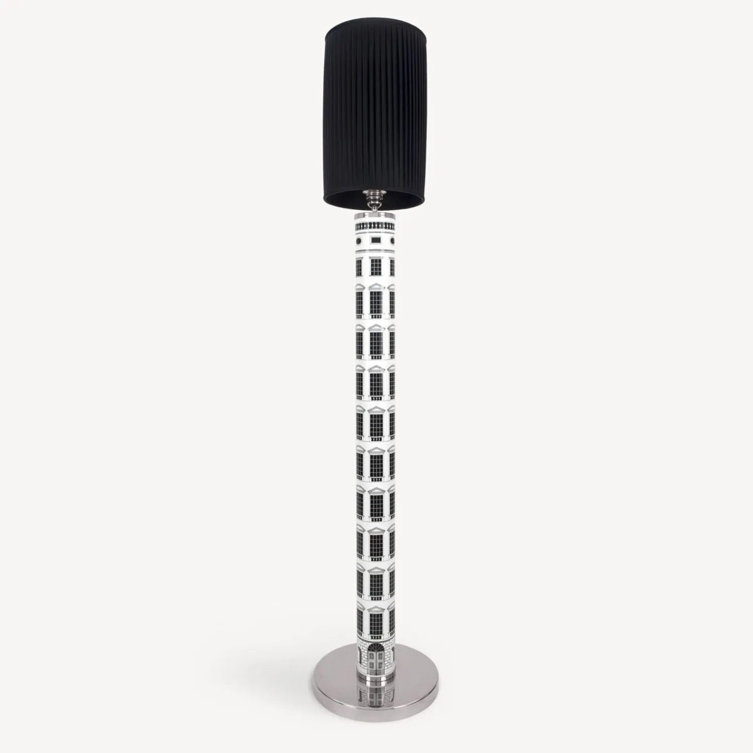 Lamps And Lampshades<Fornasetti Floor Lamp Architettura White/Black