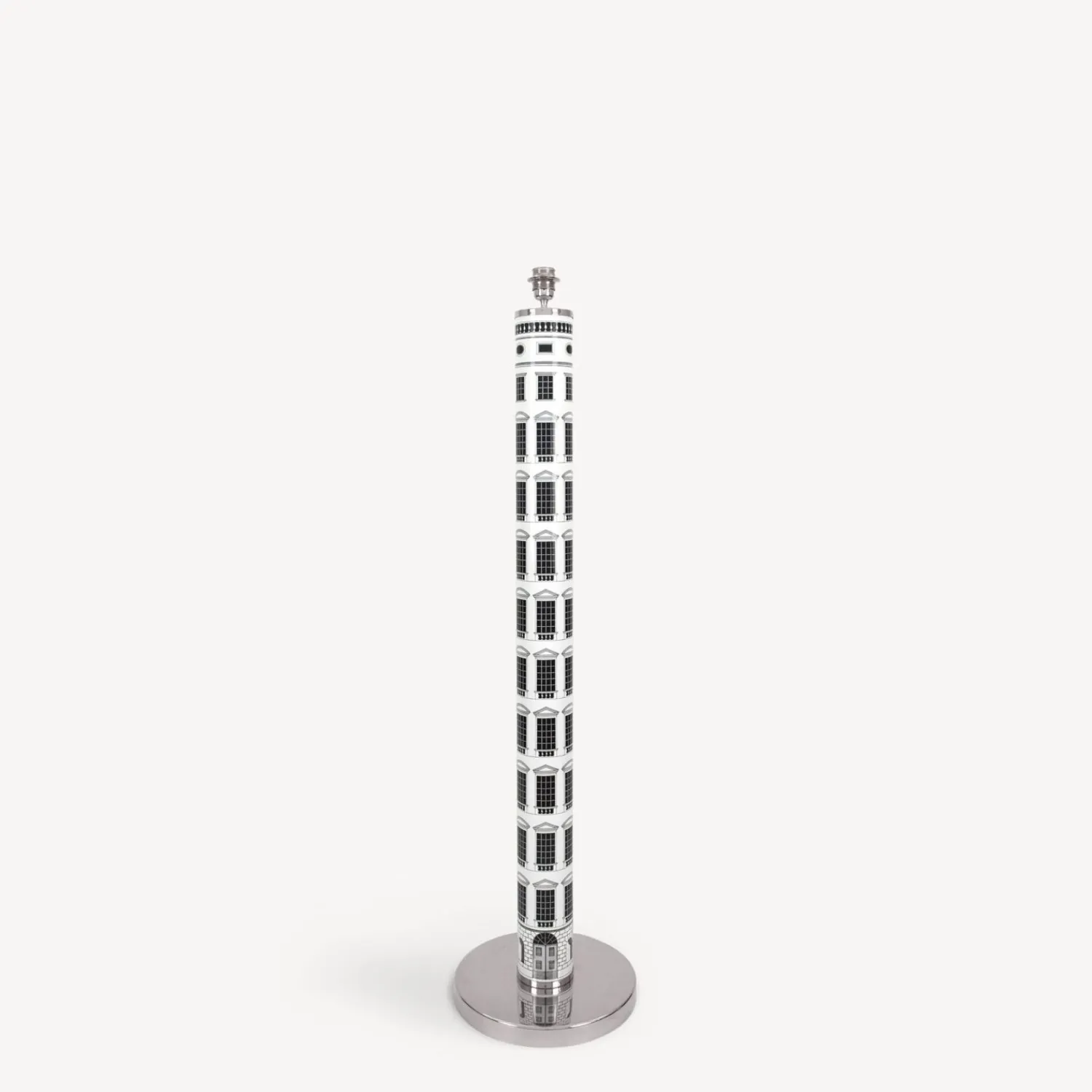Lamps And Lampshades<Fornasetti Floor Lamp Architettura White/Black