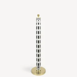 Lamps And Lampshades<Fornasetti Floor Lamp Architettura White/Black