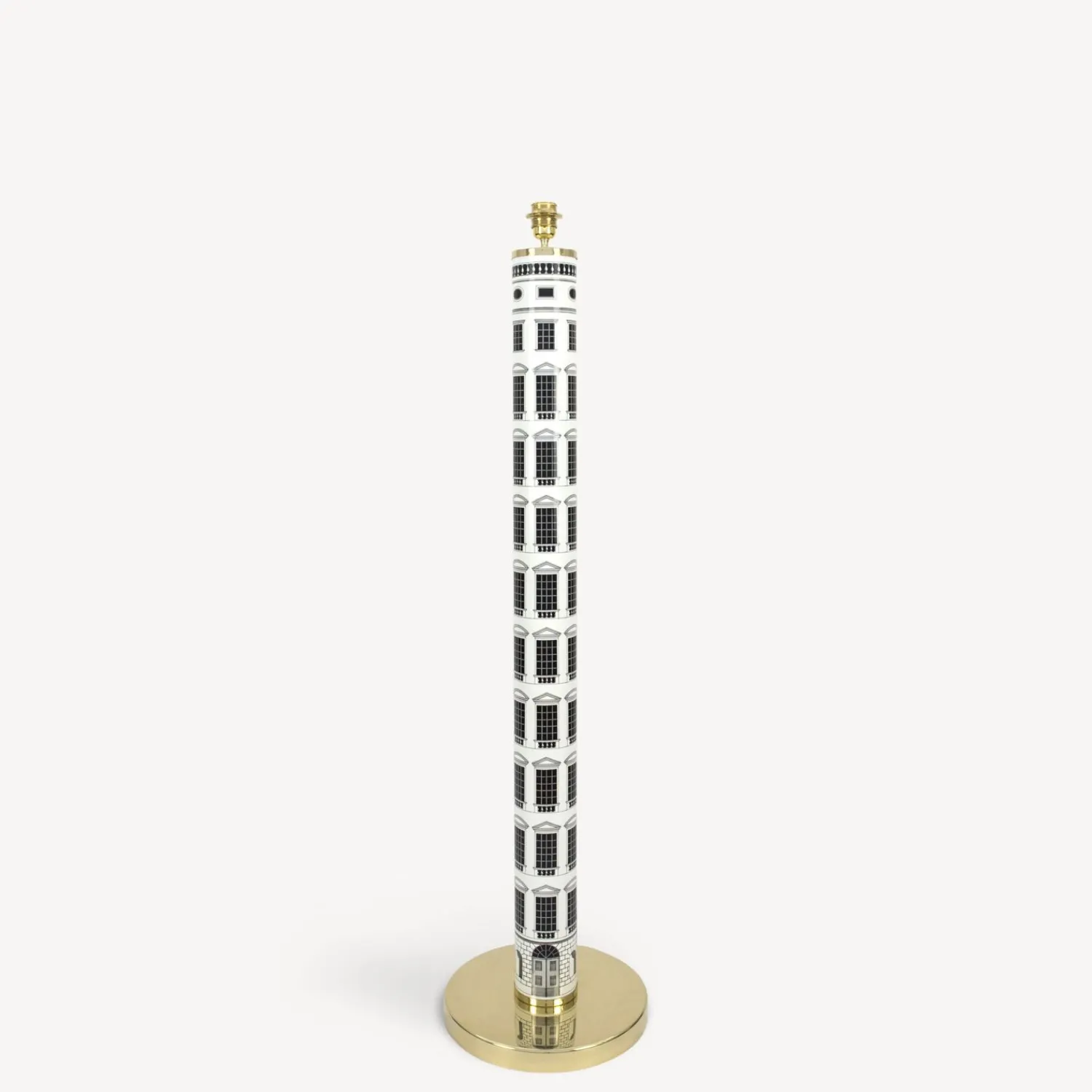 Lamps And Lampshades<Fornasetti Floor Lamp Architettura White/Black
