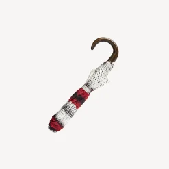 Umbrellas<Fornasetti Folding Umbrella Bocche White/Black/Red