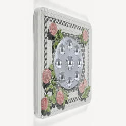 Design Mirrors<Fornasetti Frame With Bubbles Mirror Musciarabia Con Rose Multicolour
