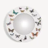 Design Mirrors<Fornasetti Frame With Convex Mirror Farfalle Multicolour