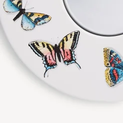 Design Mirrors<Fornasetti Frame With Convex Mirror Farfalle Multicolour