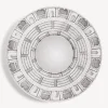 Design Mirrors<Fornasetti Frame With Convex Mirror Architettura White/Black