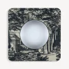 Design Mirrors<Fornasetti Frame With Convex Mirror Giardino Settecentesco Blue/Ivory