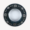 Design Mirrors<Fornasetti Frame With Convex Mirror Giro Di Conchiglie Silver/Blue