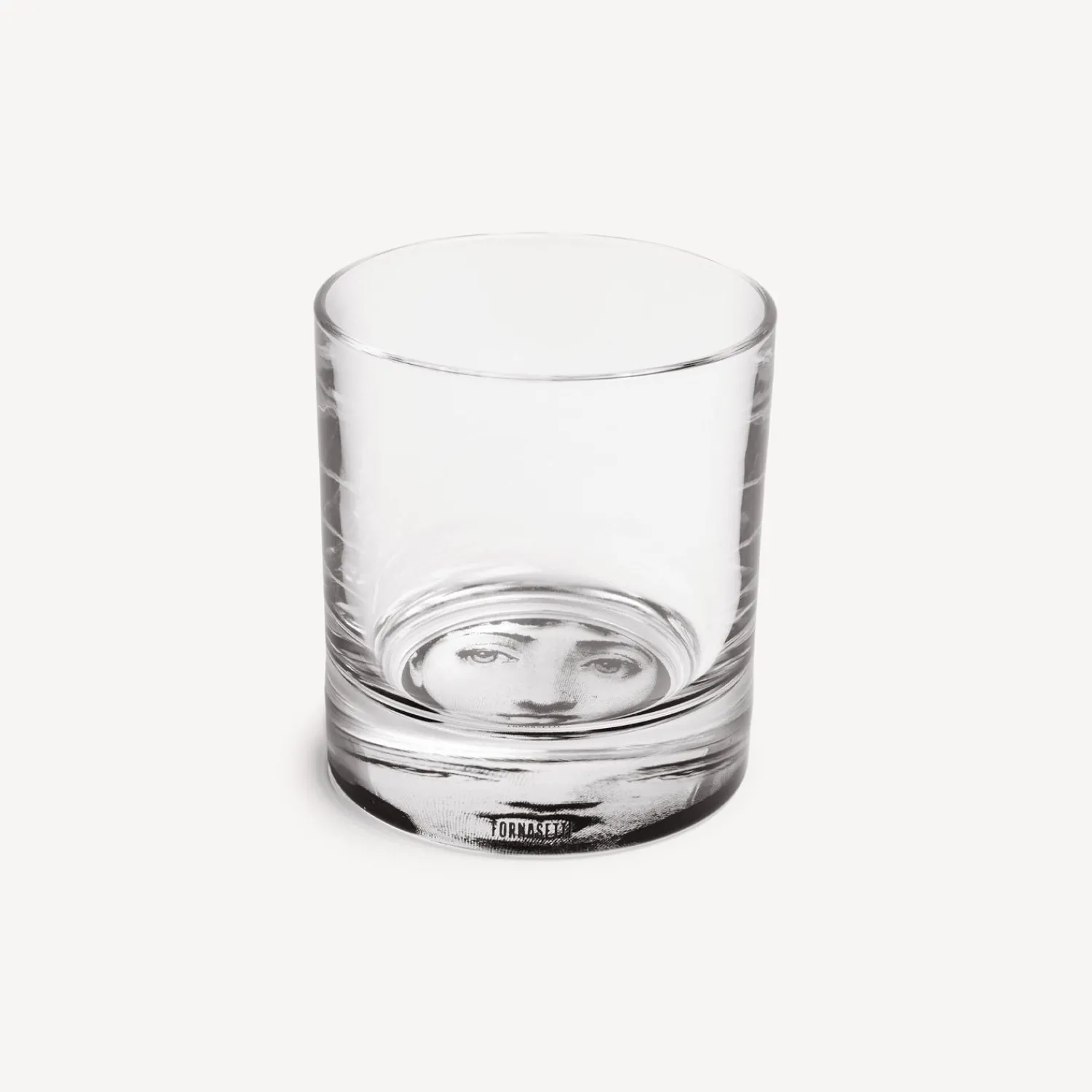 Glasses And Coasters<Fornasetti Glass Tema E Variazioni N.82 Black