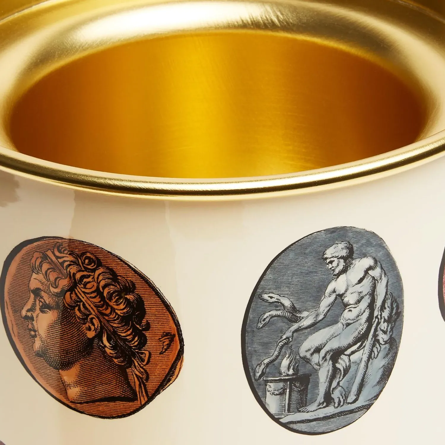 Ice Buckets<Fornasetti Ice Bucket Cammei Multicolour