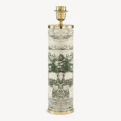 Lamps And Lampshades<Fornasetti Lamp Giardino Settecentesco Green/Ivory