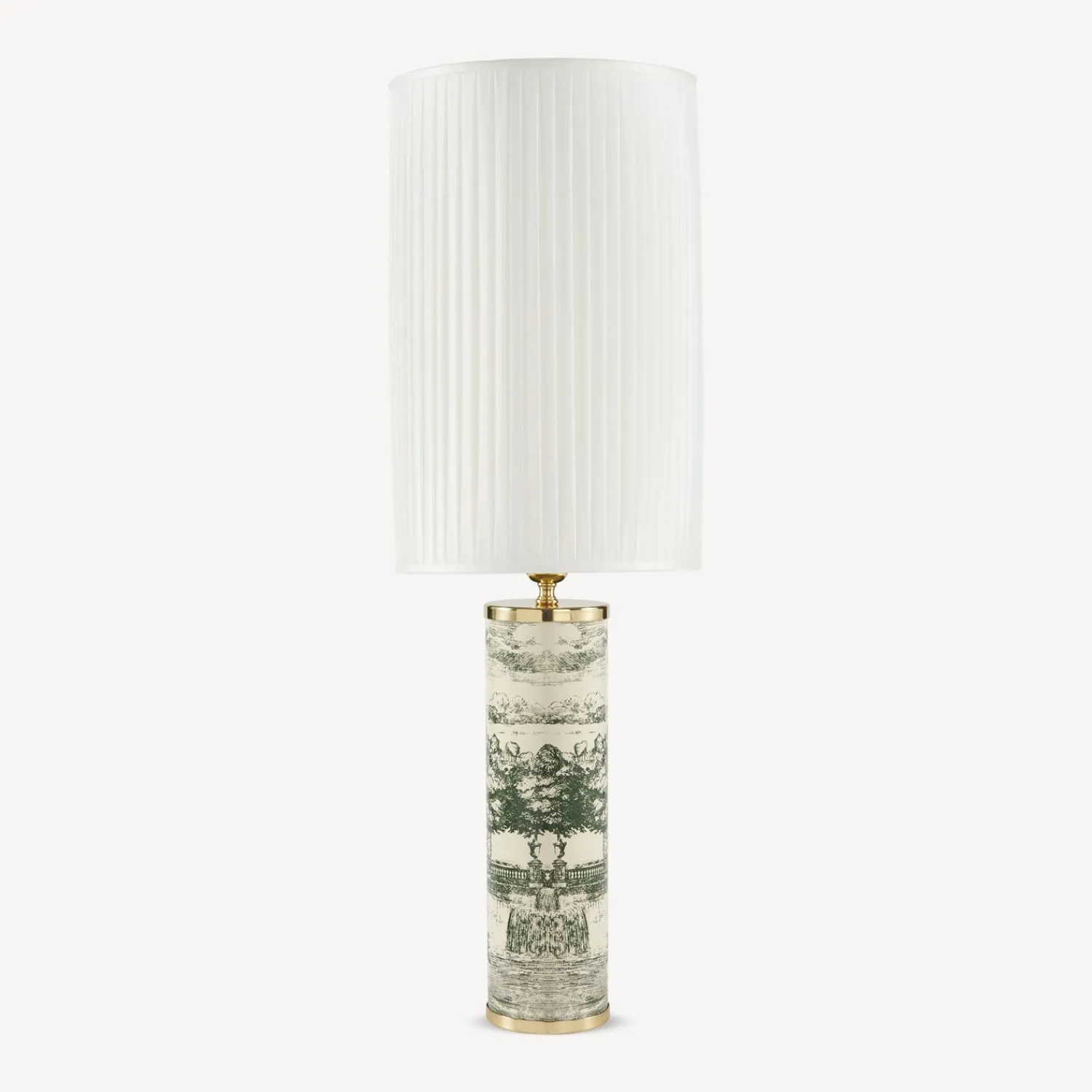 Lamps And Lampshades<Fornasetti Lamp Giardino Settecentesco Green/Ivory