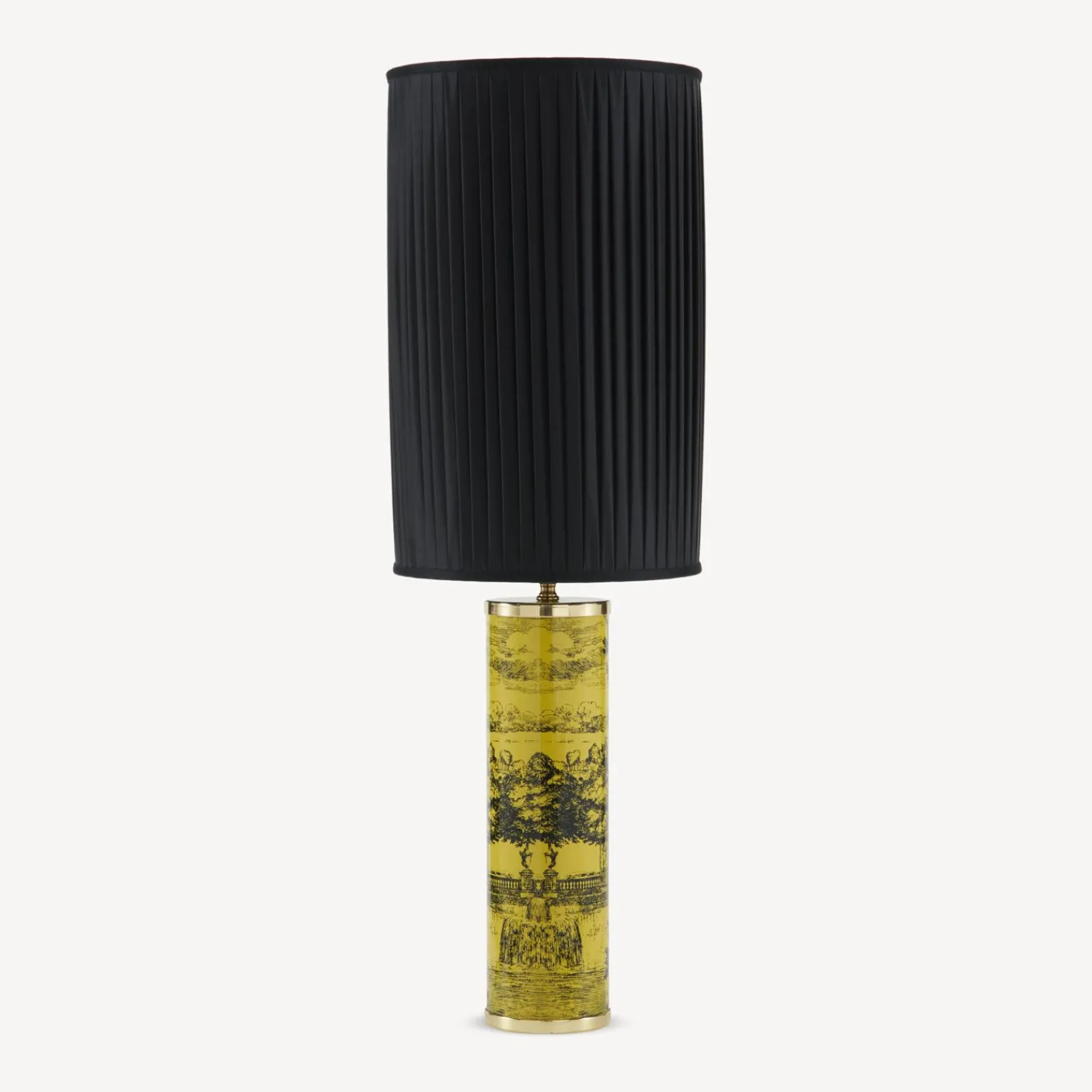 Lamps And Lampshades<Fornasetti Lamp Giardino Settecentesco Black/Yellow