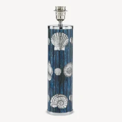 Lamps And Lampshades<Fornasetti Lamp Giro Di Conchiglie Silver/Blue